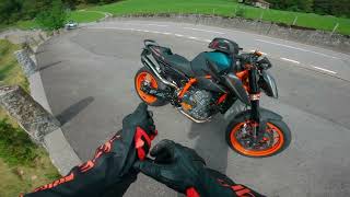 KTM 890 Duke R  Some people like to take risks for no reason  RAW [upl. by Odraccir]