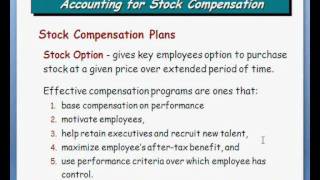 Ch16 Dilutive Securities  Stock Compensations 51 [upl. by Retsam705]