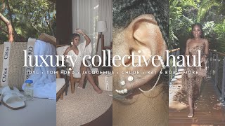 LUXURY COLLECTIVE HAUL IDYL  TOM FORD  JACQUEMUS  CHLOE  RAT amp BOA  ANDREA IYAMAH  iDESIGN8 [upl. by Kaltman729]