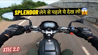 Should you buy Splendor in 2024  New Splendor Xtec 20 BS7 Ride [upl. by Nadabb613]