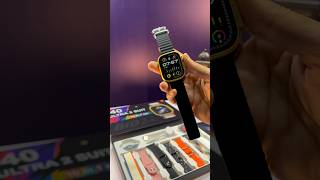 i40 Ultra 2 Suit Smart Watch  i40 Ultra Smart Watch Unboxing amp Review asmr [upl. by Angi916]