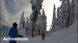 Skiing at Summit West  Snoqualmie [upl. by Spector]