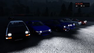 Tossy TV チャンネル PS4 Pro CARX KAMI峠 ドリフト集会！自由参加型！ [upl. by Ashely]