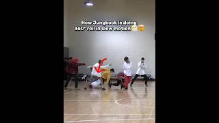 Its amazing how Jungkook did a 360° roll in slowmo 🤯🔥 jungkook jungkookedit jungkooktrends jk [upl. by Raman568]