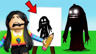 EL PEOR DIBUJO MUERE💀✏️ en roblox  paolazgames [upl. by Betthezel]