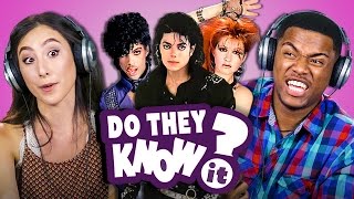 DO COLLEGE KIDS KNOW 80s MUSIC REACT Do They Know It [upl. by Keith446]