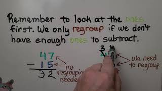 2nd Grade Math 55 2Digit Subtraction with Regrouping [upl. by Nwahsram]