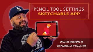 Using the Pencil Tool in Sketchable App [upl. by Dworman]