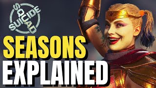 How Seasons And The Battle Pass Work in Suicide Squad Kill The Justice League [upl. by Dahc]