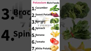 Potassium Rich Foods  Best Of Potassium Food [upl. by Cj]