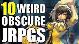 10 WEIRD and Obscure JRPGs [upl. by Oralie]