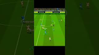 Erling haalands dribbling maaterclass 🥵 efootball efootball2024 pes pesmobile shorts [upl. by Oiramd174]