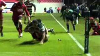 WRN Heineken Cup 201011 Round 5 Scarlets vs Leicester [upl. by Olihs]