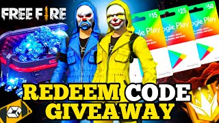 ABHI GAMER YT  FREE FIRE LIVE REDEEM CODE GIVEAWAY  UNLIMITED REDEEM CODE GIVEAWAY [upl. by Yggep677]