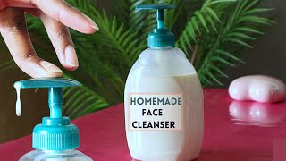 Homemade face cleanser for all skin types  Diy Face Wash [upl. by Holcman942]