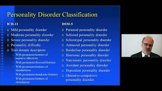 Michael First Personality disorders in ICD11 and DSM5 [upl. by Browne336]