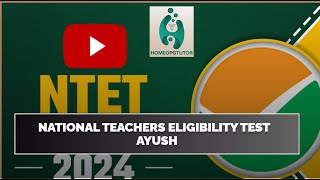 CLINICAL TEACHING  NATIONAL TEACHERS ELIGIBLITY TEST  NTET  AYUSH  HOMEOPGTUTOR [upl. by Ilrak]