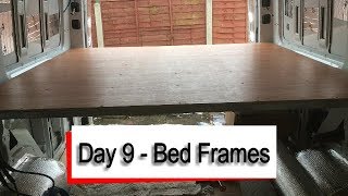 Mercedes Sprinter Camper Van Bed Frame [upl. by Brittaney]