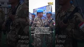 Kasad Hadiri Upacara Pemberangkatan Satgas MTF TNI Konga XXVIII0 Unifil TA 2023 di Kolinlamil [upl. by Adnohser]