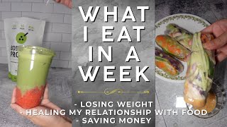 What I Eat In a Week  Losing 28 lbs in 5 Days [upl. by Naresh283]