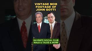 JOHN GOTTI  WALK amp TALKS WITH SAMMY GRAVANO amp MORE VINTAGE RARE VIDEO johngotti [upl. by Edbert]