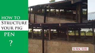 Pig House Design How To Build A Pig Pen Easily [upl. by Treharne]