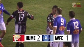 NPL Victoria 2016 R2  Avondale v Hume City FC [upl. by Ackley121]