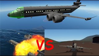 KSP How to land an engineless wide body aircraft Pt 1 Ocean Ditching or island landing [upl. by Brion]