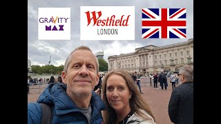 Visiting Gravity Max at Westfield Shopping Centre in Stratford London amp Buckingham Palace [upl. by Carmelita]