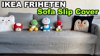 IKEA Friheten Sofa Slip Cover [upl. by Kronfeld622]