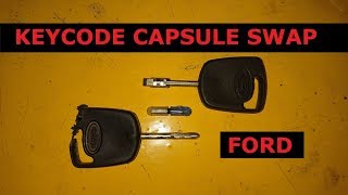 Ford immobiliser capsule swap keycode  Transit Focus Fiesta Mondeo [upl. by Enid]