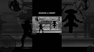 SHADOW VS HERMIT GONE WRONG  shadowfight2 shortsfeed [upl. by Na]