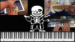 Undertale Megalovania 使える楽器でそれっぽく弾いてみた。 [upl. by Russian]