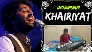 Khairiyat  Chhichhore  Keyboard Cover Song  by Chayan Adhikari  Scale Cm [upl. by Akins]