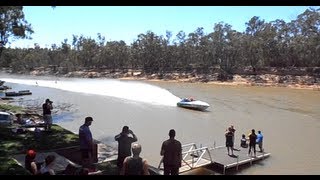 HELLRAZOR  2013 Southern 80 Water Ski Race  On their way to another win [upl. by Aicilif]