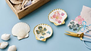 Painted seashells – DIY by Søstrene Grene [upl. by Auhsuoj]