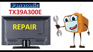 TV Panasonic TX39A300E quot Metà Buio  Causa e Soluzionequot [upl. by Lardner773]