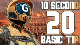 10 Second 20 Basic Tip  Satisfactory 10 Tip [upl. by Aynatan667]