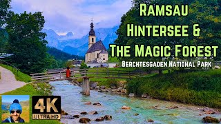 Explore Ramsau Germany Zauberwald amp Lake Hintersee Berchtesgaden National Park [upl. by Rebba923]