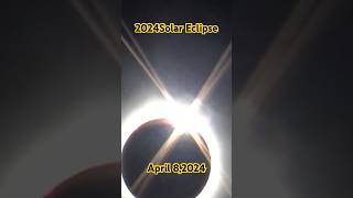 Epic Solar Eclipse 2024 shorts solareclipse [upl. by Lazor999]