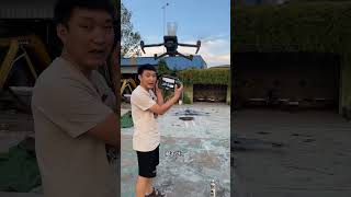 500m high threeaxis gimbal drone [upl. by Sirtaeb]