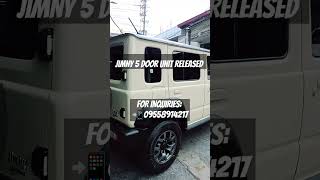 JIMNY 5 DOOR ONHAND READY TO RELEASED [upl. by Neahs815]