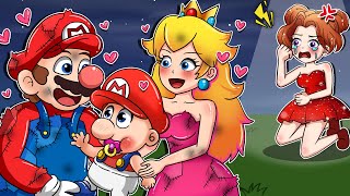 Who is Really Baby Marios Mom  Babys Mario Happy Life With Family  The Super Mario Bros Movie [upl. by Laktasic]