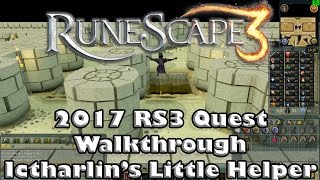 RS3 Quest Guide  Icthlarins Little Helper  2017 [upl. by Land]