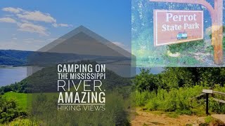 Perrot Wisconsin State Park Camping Hiking and Paddling right along the mighty Mississippi [upl. by Nirro436]