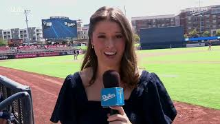 Yeiner Fernandez amp His RedHot Start Back at Oneok Field [upl. by Ruhtracam]