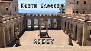 MONTECASSINO ABBEY CENTRAL ITALY  EUROPES OLDEST MONASTERY amp PILGRIMAGE SITE [upl. by Aseret722]