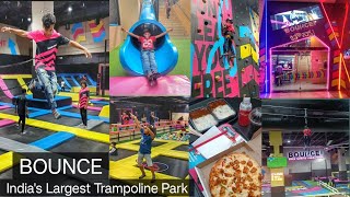 Bounce  Indias Largest Trampoline Park  Bounce Trampoline Park Orion Mall  Bounce Bangalore [upl. by Bellis]