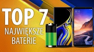 Telefony z DUŻĄ baterią 🔋 Ranking Smartfonów [upl. by Nedla]