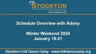 Stock Winter Weekend 2024  Schedule Overview [upl. by Dacie]